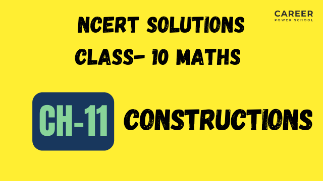 Chapter 11: Constructions